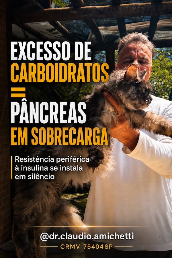 AS TRÊS FALHAS METABÓLICAS DO ANIMAL DE COMPANHIA MODERNO: INFLAMAÇÃO CRÔNICA, RESISTÊNCIA À INSULINA E ESCASSEZ DE ATP EM CÃES E GATOS ALIMENTADOS COM RAÇÃO COMERCIAL