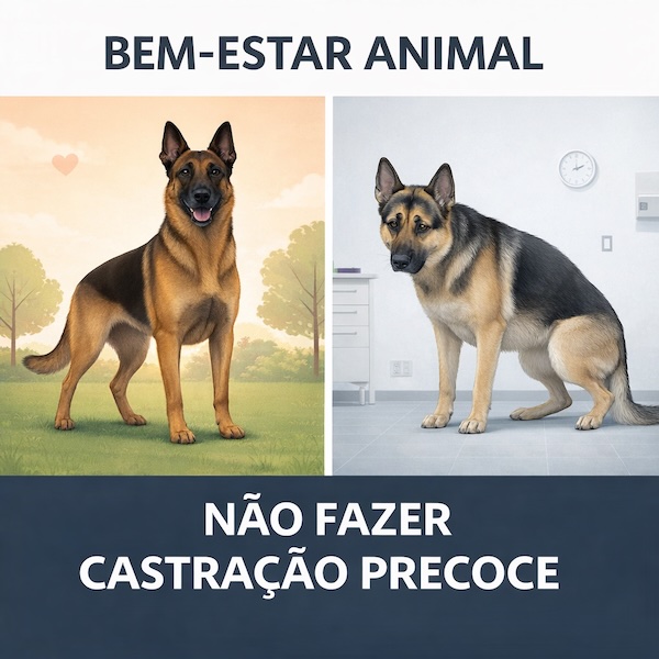 MALEFÍCIOS DA CASTRAÇÃO PRECOCE EM CÃES: revisão crítica da literatura científica